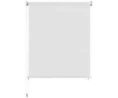 Lauko roletas, 145 (plotis) x 140 (aukštis) cm, baltos spalvos