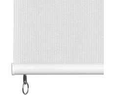 Lauko roletas, 145 (plotis) x 140 (aukštis) cm, baltos spalvos