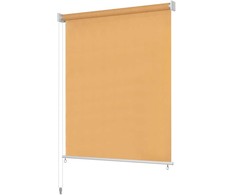 Lauko roletas, 240x140cm, šviesiai rudos spalvos