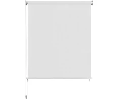 Lauko roletas, 245 (plotis) x 140 (aukštis) cm, baltos spalvos