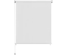 Lauko roletas, 405 (plotis) x 230 (aukštis) cm, baltos spalvos