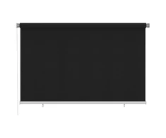 Lauko roletas, 245 (plotis) x 140 (aukštis) cm, juodos spalvos