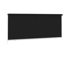 Lauko roletas, juodos spalvos, 350x140cm