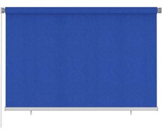 Lauko roletas, mėlynos spalvos, 220x140cm, HDPE