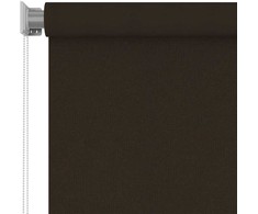 Lauko roletas, 165 (plotis) x 230 (aukštis) cm, rudos spalvos, HDPE