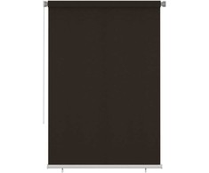 Lauko roletas, 165 (plotis) x 230 (aukštis) cm, rudos spalvos, HDPE