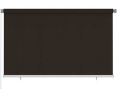 Lauko roletas, rudos spalvos, 240x140cm, HDPE