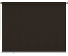 Lauko roletas, rudos spalvos, 300x230cm, HDPE