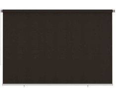 Lauko roletas, rudos spalvos, 350x230cm, HDPE