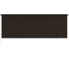 Lauko roletas, rudos spalvos, 400x140cm, HDPE