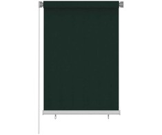 Lauko roletas, tamsiai žalios spalvos, 100x140cm, HDPE