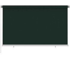 Lauko roletas, tamsiai žalios spalvos, 240x140cm, HDPE