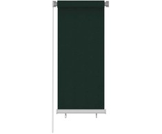 Lauko roletas, tamsiai žalios spalvos, 60x140cm, HDPE