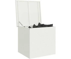 Lauko saugojimo dėžė Balta 55 x 50,5 x 50 cm Plienas
