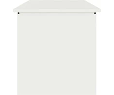 Lauko saugojimo dėžė Balta 80 x 50,5 x 50 cm Plienas