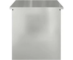 Lauko saugojimo dėžė Sidabro 80 x 50,5 x 50 cm Plienas