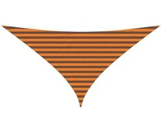 Saulės burė Oranžinė ir ruda 3 x 3 x 4,24 m