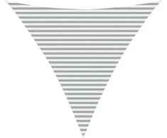 Saulės burė Šviesiai pilka ir balta. 4,5 x 4,5 x 4,5 m
