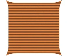 Saulės burė Oranžinė ir ruda 4,5 x 4,5 m