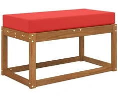 Lauko Sėdimosios Pagalvė Raudona 80 x 40 x 8 cm