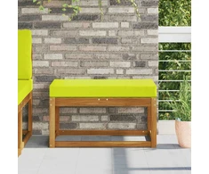 Lauko Sėdimosios Pagalvė Žalia 80 x 40 x 8 cm 100% poliesteris