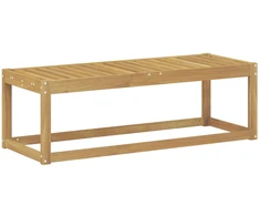 Lauko sėdynė suolelis Balta 115 x 43 x 37 cm