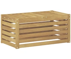 Lauko sėdynė suolelis Balta 79 x 43 x 37 cm