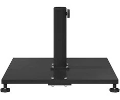 Skėčio pagrindas 25.95 kg Juoda Kvadrato