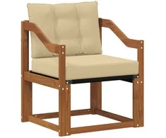 Lauko sofa Kietos akacijos mediena Natūrali