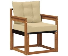 Lauko sofa Kietos akacijos mediena Natūrali