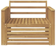 Lauko sofa Kietos akacijos mediena Balta