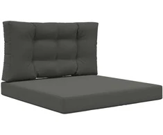 Lauko sofa pagalvėlė 2 pcs Antracitas Poliesteris