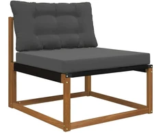 Lauko sofa pagalvėlė Poliesteris Antracito 80 x 68,5 cm