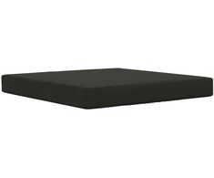 Lauko sofa pagalvėlė Poliesteris Juoda 80 x 80 cm