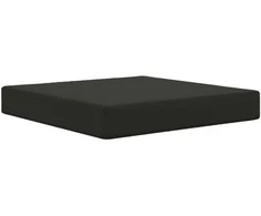 Lauko sofa pagalvėlė Poliesteris Juoda 60 x 60 cm