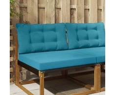 Lauko sofa pagalvėlė 2 pcs Karališka mėlyna Poliesteris