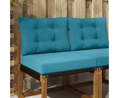 Lauko sofa pagalvėlė 2 pcs Karališka mėlyna Poliesteris