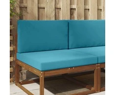 Lauko sofa pagalvėlė 2 pcs Karališka mėlyna Poliesteris