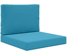 Lauko sofa pagalvėlė 2 pcs Karališka mėlyna Poliesteris