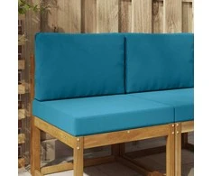 Lauko sofa pagalvėlė 2 pcs Karališka mėlyna Poliesteris