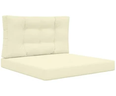 Lauko sofa pagalvėlė Poliesteris Kreminė 80 x 80 cm