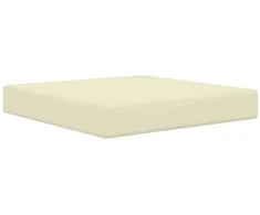 Lauko sofa pagalvėlė Poliesteris Kreminė 60 x 60 cm
