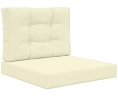 Lauko sofa pagalvėlė Poliesteris Kreminė 60 x 60 cm