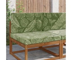 Lauko sofa pagalvėlė 2 pcs Lapų dizainas Poliesteris