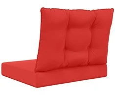 Lauko sofa pagalvėlė Poliesteris Raudona 60 x 50,5 cm