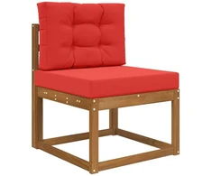 Lauko sofa pagalvėlė Poliesteris Raudona 60 x 60 cm