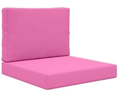 Lauko sofa pagalvėlė 2 pcs Rožinė Poliesteris