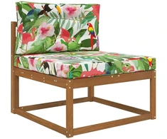 Lauko sofa pagalvėlė Poliesteris spalvingas 80 x 80 cm