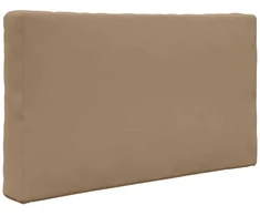 Lauko sofa pagalvėlė Poliesteris Taupe 80 x 80 cm