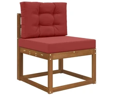 Lauko sofa pagalvėlė Poliesteris Vyno raudonumo 60 x 60 cm